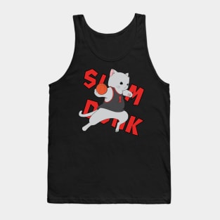 Basketball Cat Tank Top